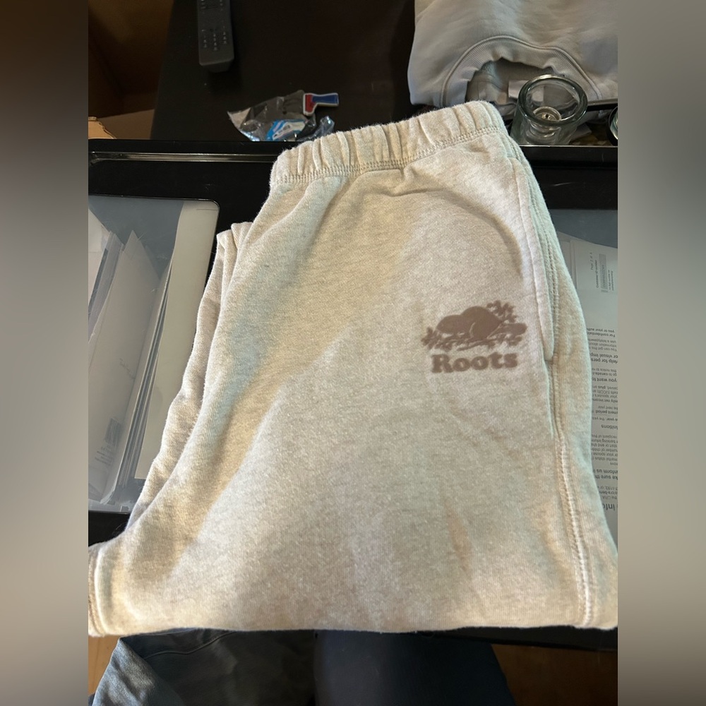 Roots Womens Beige Sweatpants